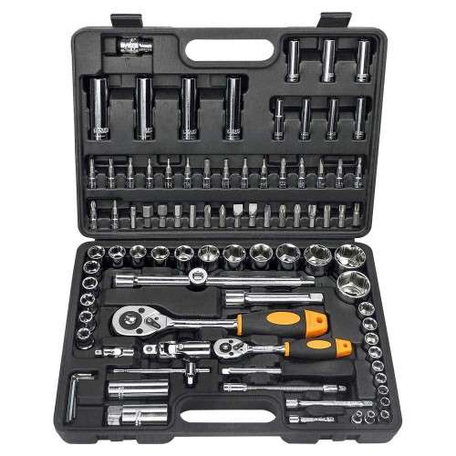 Bebona 1/4 and 1/2" 94 Piece Ratchet Set