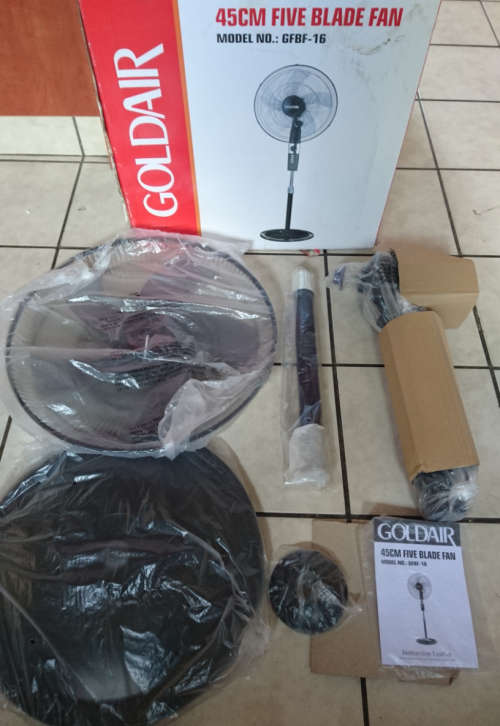 GOLDAIR 5 Blade 45cm Fan  (GFBF-16)