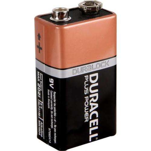 9V DURACELL PowerPlus Battery (6LP316/MN1604)