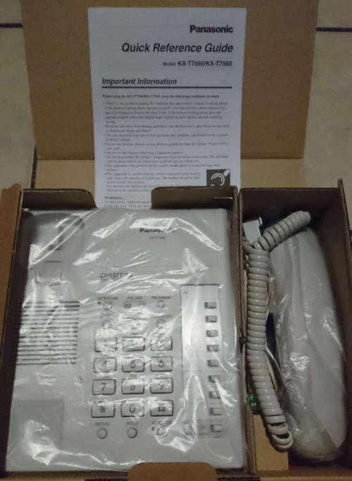 Panasonic KX-T7560 Handset