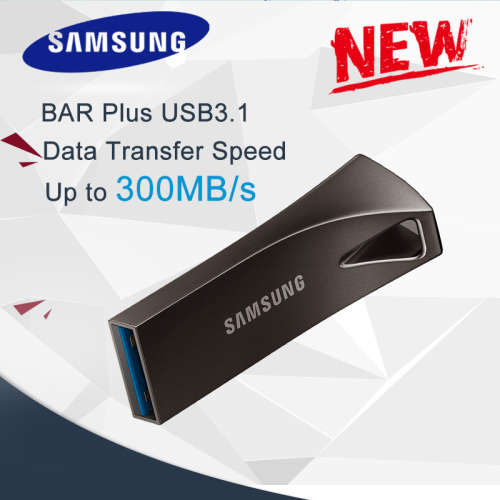 Samsung 64gb Bar Plus Usb 3.1 Flash Drive (Backward Compatible with USB 2.0)