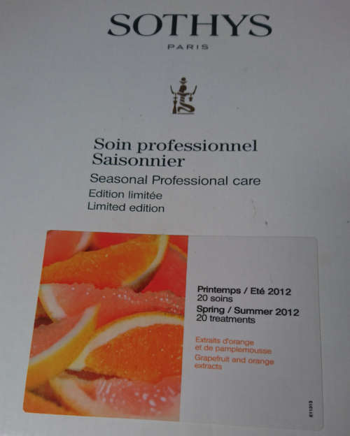 Sothy's Paris Limited Edition Grape and Orange Extract Treatment Kit