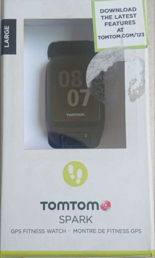 TomTom Spark 3 Health Fitness Tracker with Route Planning (Chocolate Brown) Large