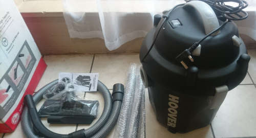 Hoover Wet & Dry Tank Vac (HWD20) - Display Unit - As New!