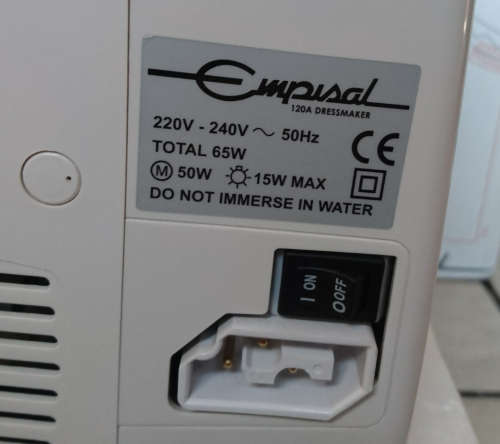 Empisal Dressmaker 120A Sewing Machine