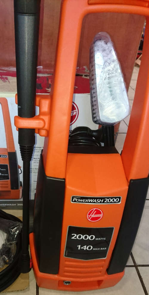 Last 1 - Hoover 2000W 140 Bar Pressure Washer (HPW2C-ZA) As New!!