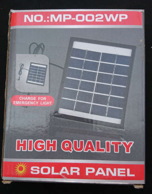 Portable Solar Panel  (Mp-002WP)