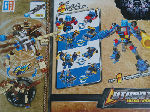 Great Friend - Autobot Micro Transformers/Ares (432 pieces) T-Rex