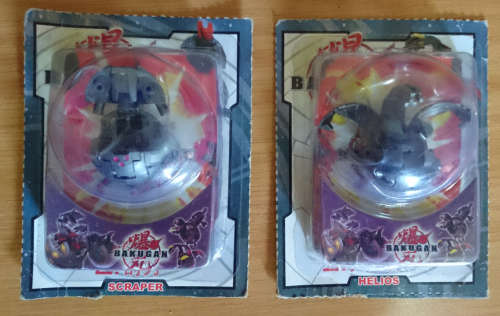 Bakugan (Scraper and Helios)