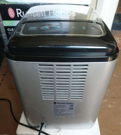 Russell Hobbs Clear 15Kg Square Ice Maker (RHCIM15) - Display