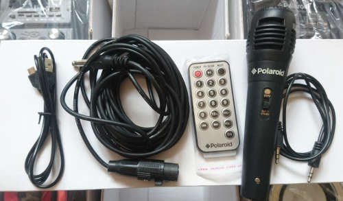 Polaroid Portable Karaoke Beatbox with Mic + Remote