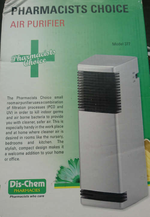 Dis-Chem Pharmacists Choice Air Purifier (Model 377)