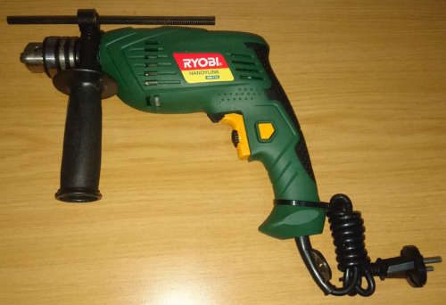 Ryobi 710W Impact Drill 13mm Keyed Chuck (HID-710) Brand New Display! - Requires Key For Chuck