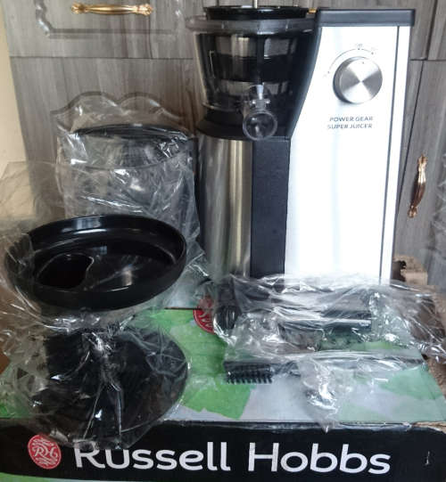 Russell Hobbs 400W Power Gear Super Juicer (RHJM05) Display - As New!