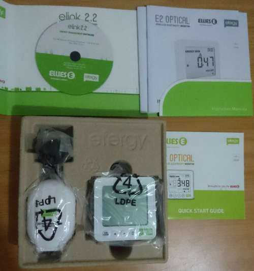 E2 Optical Wireless Energy Monitor and Management Software (Ellies)