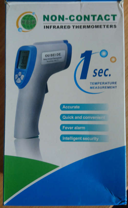 Non Contact IR Multipurpose Home Thermometer (0<100°c)