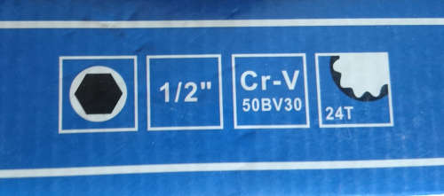 Only 1 set available - 1/2` 12piece Drive Set (CR-V)