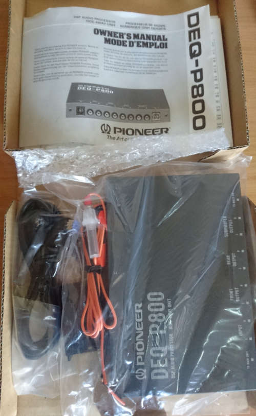 Pioneer Hide-Away/Crossover Unit (DEQ-P800)