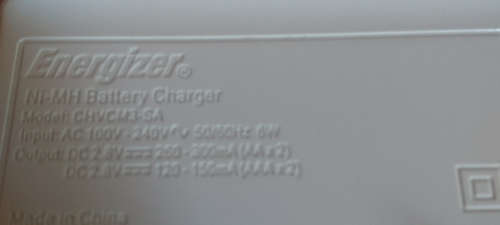 Energizer Ni-MH AA/AAA Battery Charger