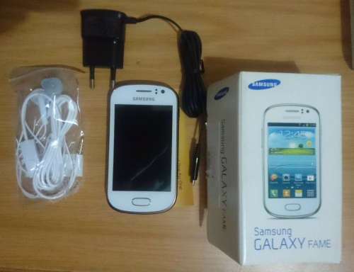 Samsung Galaxy Fame - Pearl White (S6810 - Display Unit As New) Android Jelly Bean 4.1.2 - Last 1