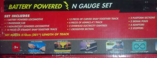 Tech 9 Express Set (Art No: 90104) 510cm/210" Track Length - Collectors Battery Operated!