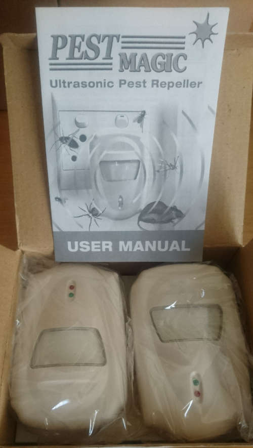 Homemark Pest Ultrasonic Plug-In Insect Repeller - 2 Pack