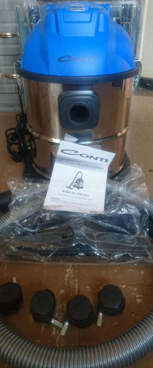 Conti Wet and Dry Vacuum Cleaner - CWDS 2012 (Please Read - Display Unit) HEPA Filtration