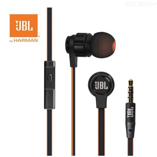 JBL by Harmon Synchros In-Ear Phones with One Touch Hands-free (T180A) Black or White