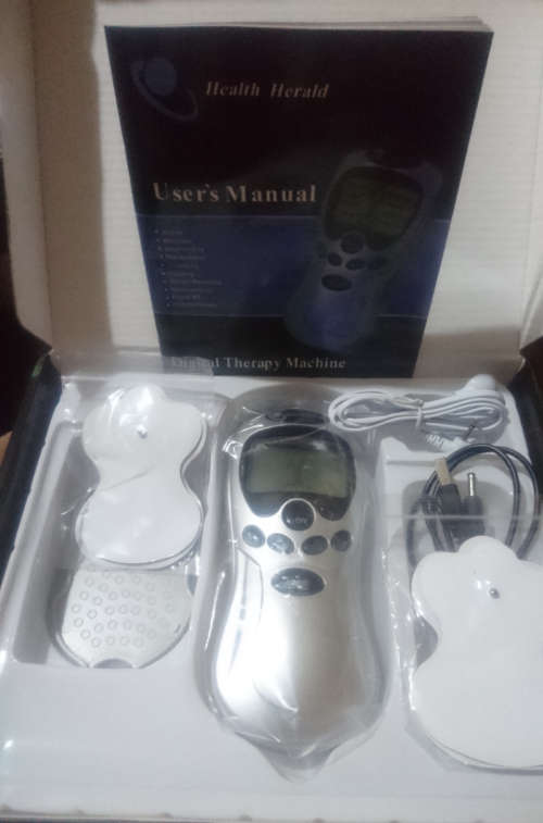 Health Herald 10 in 1 Digital Therapy Machine (Acupuncture, Massage, Stroke and more..)