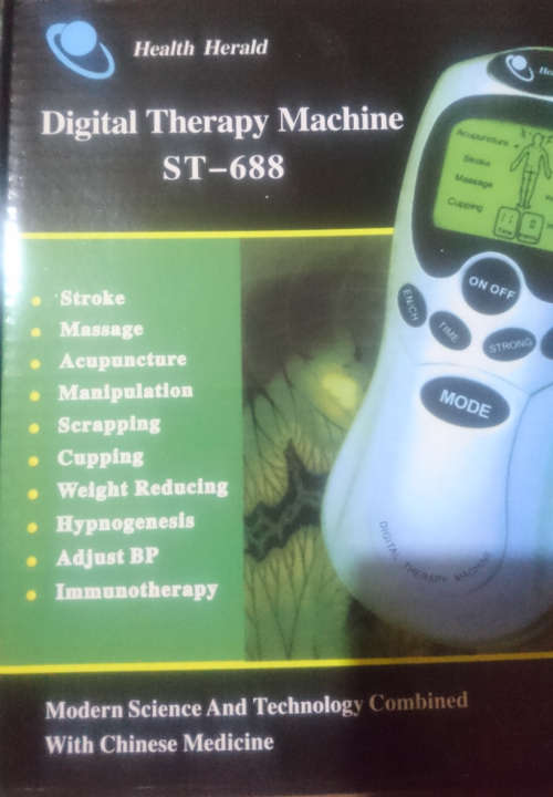 Health Herald 10 in 1 Digital Therapy Machine (Acupuncture, Massage, Stroke and more..)