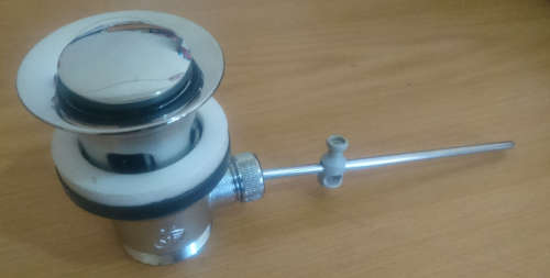 NF Pop Up Sink Trap (Mild Steel - Chrome Finish)