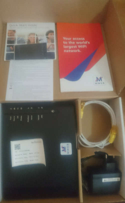Mweb Wireless-N VDSL Modem/Router (TG589 VN V3)