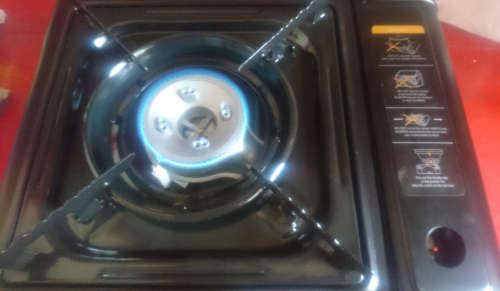 Alva Single Burner Portable Canister Gas Stove (As New)