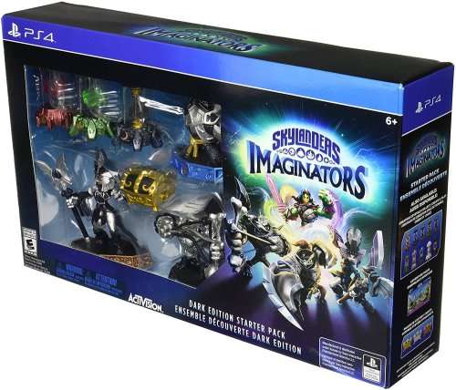 Ps4 - Skylanders Imaginators: Starter Pack Dark Edition (Display, As New, Package Mild Wear)