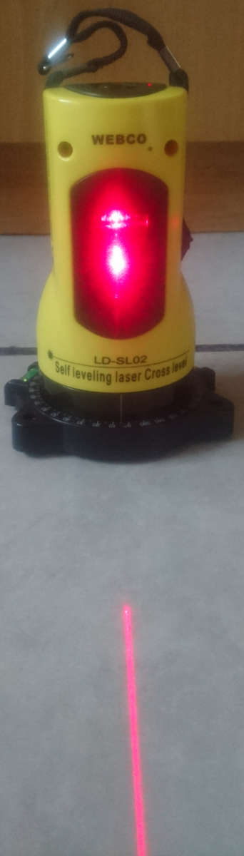 Webco Self Leveling Laser Cross Level