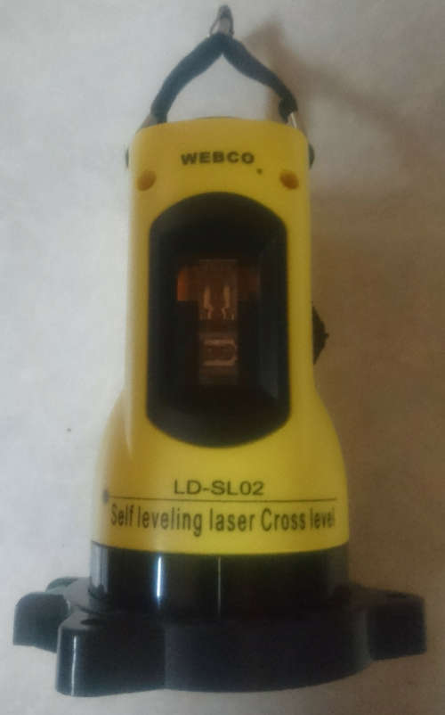 Webco Self Leveling Laser Cross Level