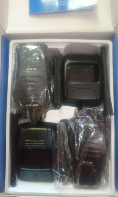 Twin Pack Baofeng 16 Channel 2 Way Radio BF-600S Compatible with BF-888S