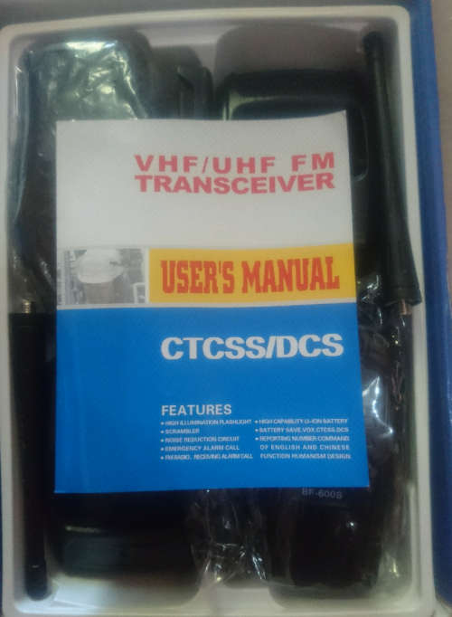 Twin Pack Baofeng 16 Channel 2 Way Radio BF-600S Compatible with BF-888S