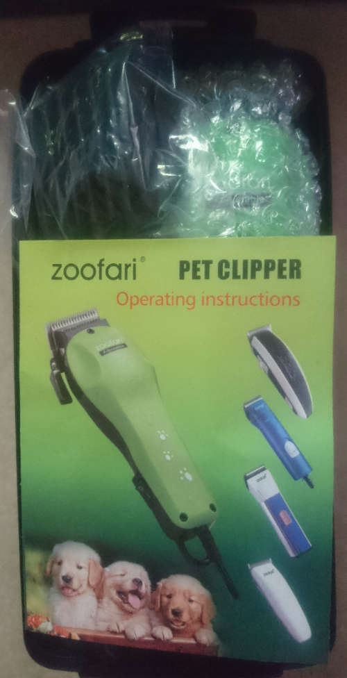 Zoofari Professional Pet Hair Clippers (Please Read)