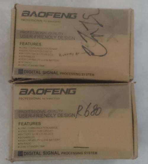 Baofeng UV-7R with VOX/FM Radio (Display Units - Please Read)