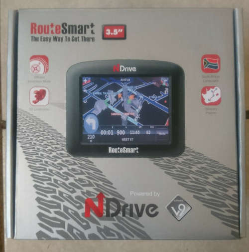 NDrive V9 Touch 3.5` GPS (Incuding SA Languages and Zulu)