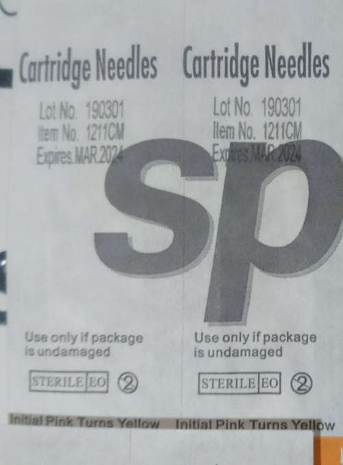 Spark Disposable Tattoo Cartridge Needles (9 x Round Liner 9 x Magnum ) 1 Bid For 18 pieces