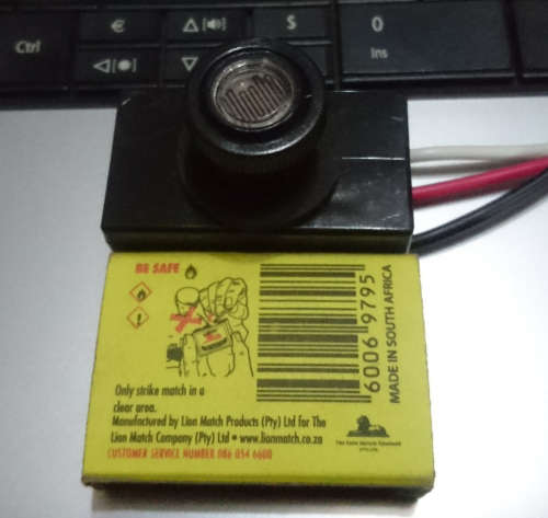 Photoelectric Outdoor Light Resistor Switch (12VDC-48VDC) Perfect for Solar Lighting Kits