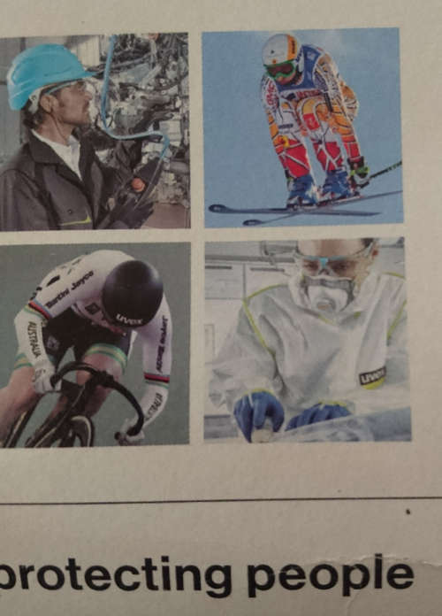 Uvex - Astrospec Blue Clear Optidur NCH UV