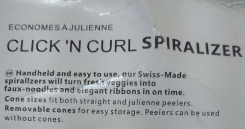 Click 'N Curl Spiralizer (SET OF 2)