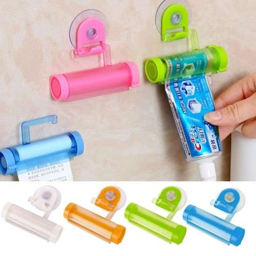 Toothpaste Squeezer (Works Like a Charm) Best to Stick On Mirrors or Glass
