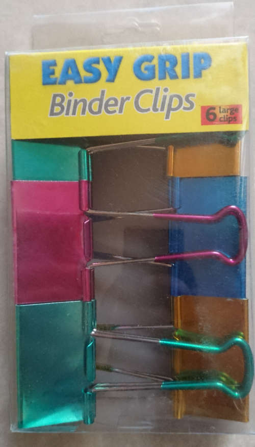 Easy Grip Binder Clips (Large)