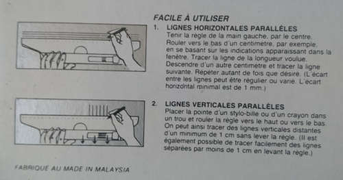 30cm Parallel Rolling Ruler