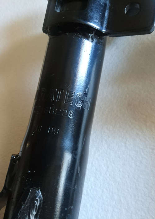 Duratech - FORD FIESTA V 2002>2008 1.3 1.4 1.6 ST150 FRONT GAS SHOCK ABSORBERS (PAIR)