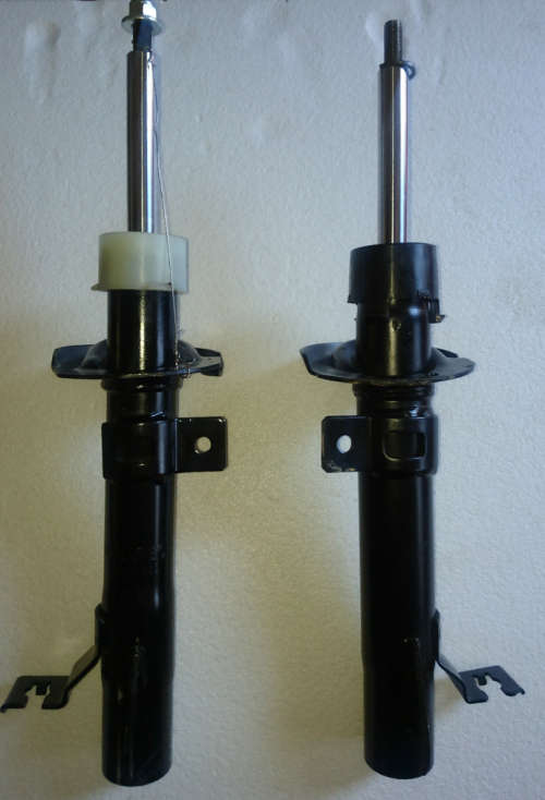 Duratech - FORD FIESTA V 2002>2008 1.3 1.4 1.6 ST150 FRONT GAS SHOCK ABSORBERS (PAIR)